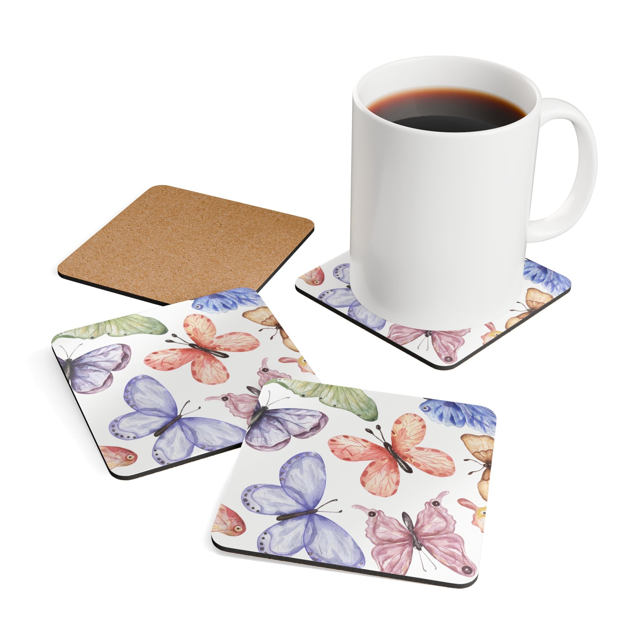 Corkwood Coaster Set